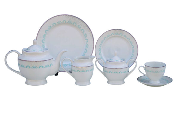 24-Piece Tea Set (B070) High-Quality Elegant Tea Crockery (1)