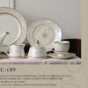 24-Piece Tea Set (D019) High-Quality Elegant Tea Crockery (1)