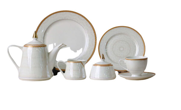 24-Piece Tea Set (D072) High-Quality Elegant Tea Crockery (1)