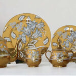 24-Piece Tea Set Electro Gold (C437) High-Quality Elegant Tea Crockery (1)