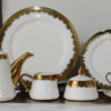 24-Piece Tea Set Electro Gold (D001) High-Quality Elegant Tea Crockery (1)