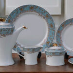 24-Piece Tea Set (F010A) High-Quality Elegant Tea Crockery (1)