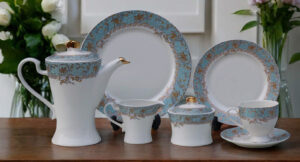 24-Piece Tea Set (F010A) High-Quality Elegant Tea Crockery (1)