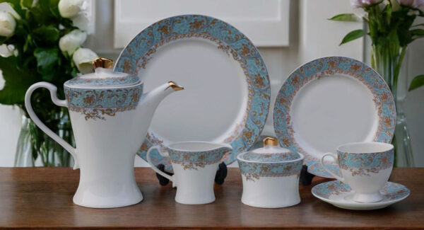 24-Piece Tea Set (F010A) High-Quality Elegant Tea Crockery (1)