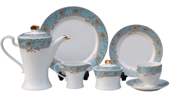 24-Piece Tea Set (F010A) High-Quality Elegant Tea Crockery (1)