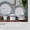 24-Piece Tea Set (F010A) High-Quality Elegant Tea Crockery (1)