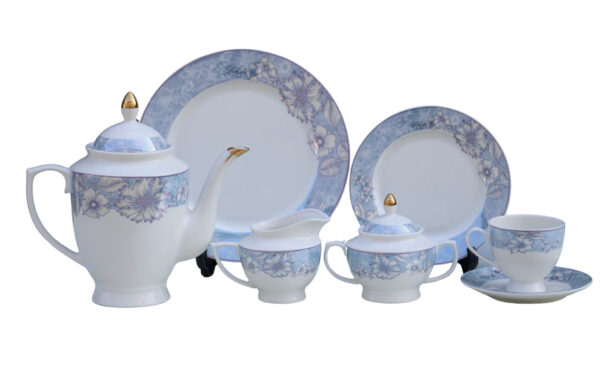 61 Pc Bone China Dinner Set (U529A) | High-Quality, Stylish, Premium Crockery