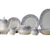 61 Pc Bone China Dinner Set (A108) High-Quality, Stylish, Premium Crockery