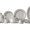 61 Pc Bone China Dinner Set (D019) High-Quality, Stylish, Premium Crockery (1)