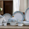 61 Pc Bone China Dinner Set (F010A) High-Quality, Stylish, Premium Crockery (1)