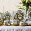 72 Pc Dinner Set Electro Gold A438 High-Quality, Stylish, Premium Crockery (2)