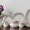 61 Pc Bone China Dinner Set (A050) | High-Quality, Stylish, Premium Crockery