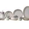 61 Pc Bone China Dinner Set (A050) | High-Quality, Stylish, Premium Crockery