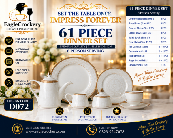 24-Piece Tea Set (D072)