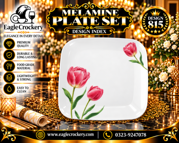 Melamine Dinner Set | Elite Dinner (815)