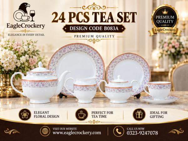 24-Piece Tea Set (B083A)