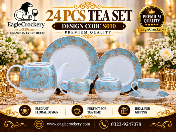 24-Piece Tea Set (S010A)
