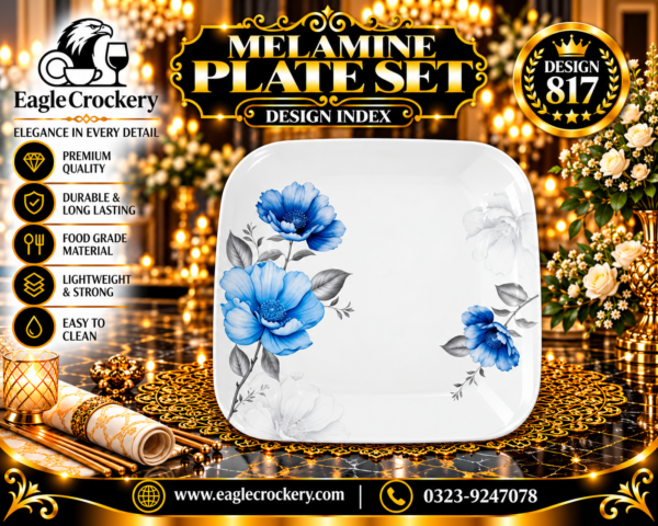 Melamine Dinner Set | Elite Dinner (817)