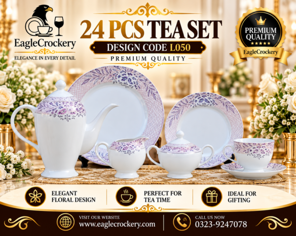 24-Piece Tea Set (L050)