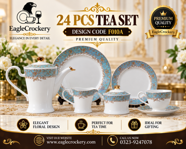 24-Piece Tea Set (F010A)