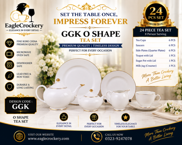 24-Piece Tea Set (GGk O)