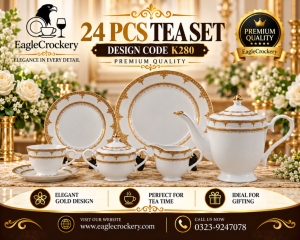 24-Piece Tea Set (K280)