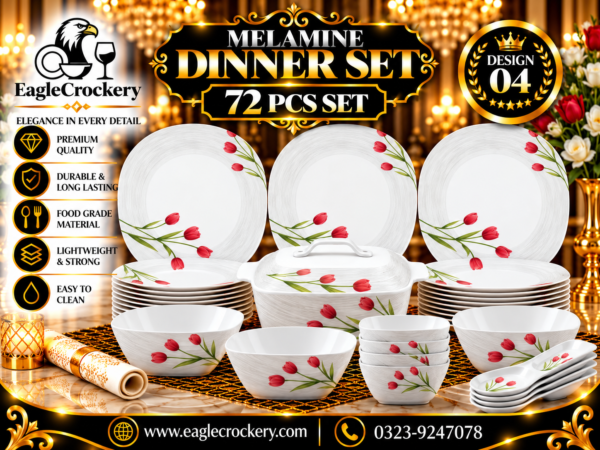 Melamine Dinner Set | Oaks Dinner (04)