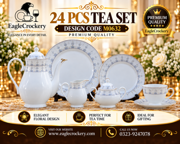 24-Piece Tea Set (M063)