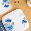 Melamine Dinner Set (817) Elegant, Durable, Heat-Resistant Plates & Bowls Unbreakable, Lightweight, Premium Quality Dinnerware (Copy)