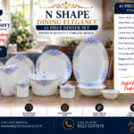 61 Pc Bone China Dinner Set (N028) – Premium Quality, Stylish & Elegant Dinnerware