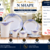 24-Piece Tea Set Electro Gold N028– Luxury Premium Tea Crockery