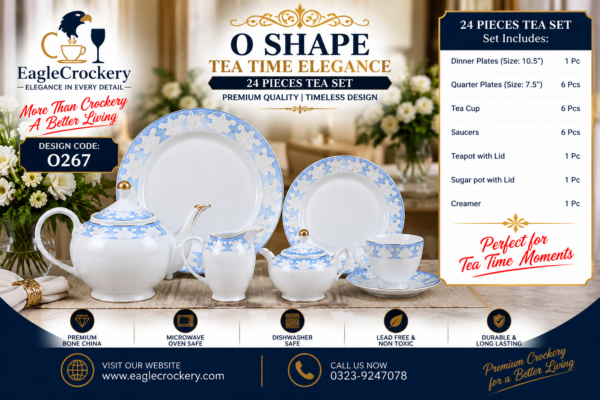 24-Piece Tea Set (O267)