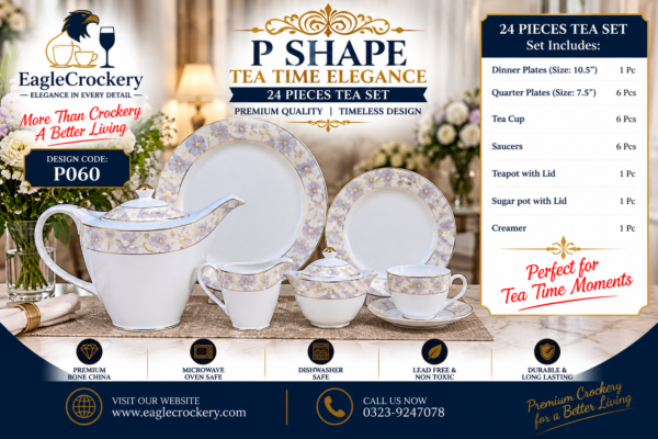 24-Piece Tea Set (P060)