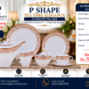 24-Piece Tea Set Electro Gold P074– Luxury Premium Tea Crockery
