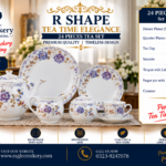 24-Piece Tea Set Electro Gold R053– Luxury Premium Tea Crockery