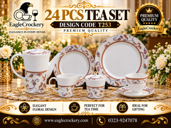 24-Piece Tea Set (T253)