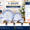 61 Pc Bone China Dinner Set (R053) – Premium Quality, Stylish & Elegant Dinnerware