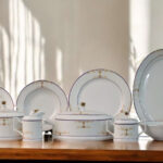61 Pc Bone China Dinner Set (G099) – Premium Quality, Stylish & Elegant Dinnerware