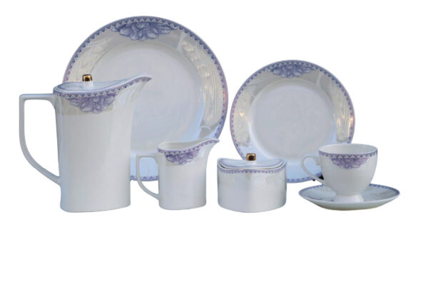 61 Pc Bone China Dinner Set (I001) – Premium Quality, Stylish & Elegant Dinnerware