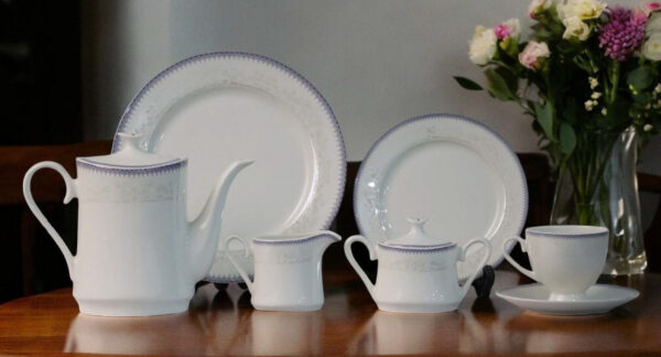 61 Pc Bone China Dinner Set (I014) | High-Quality, Stylish, Premium Crockery