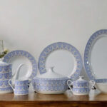 61 Pc Bone China Dinner Set (I063C) | High-Quality, Stylish, Premium Crockery
