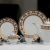 76 Pc Dinner Set Electro Gold (K215) | High-Quality, Stylish, Premium Crockery