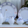 61 Pc Bone China Dinner Set (M140) | High-Quality, Stylish, Premium Crockery