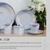 61 Pc Bone China Dinner Set (N028) | High-Quality, Stylish, Premium Crockery