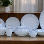 61 Pc Bone China Dinner Set (O267) | High-Quality, Stylish, Premium Crockery