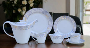 61 Pc Bone China Dinner Set (P060) | High-Quality, Stylish, Premium Crockery