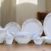 61 Pc Bone China Dinner Set (P060) | High-Quality, Stylish, Premium Crockery