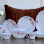 61 Pc Bone China Dinner Set (P092) | High-Quality, Stylish, Premium Crockery
