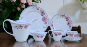 61 Pc Bone China Dinner Set (P092) | High-Quality, Stylish, Premium Crockery
