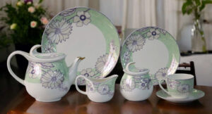 61 Pc Bone China Dinner Set (R178) | High-Quality, Stylish, Premium Crockery